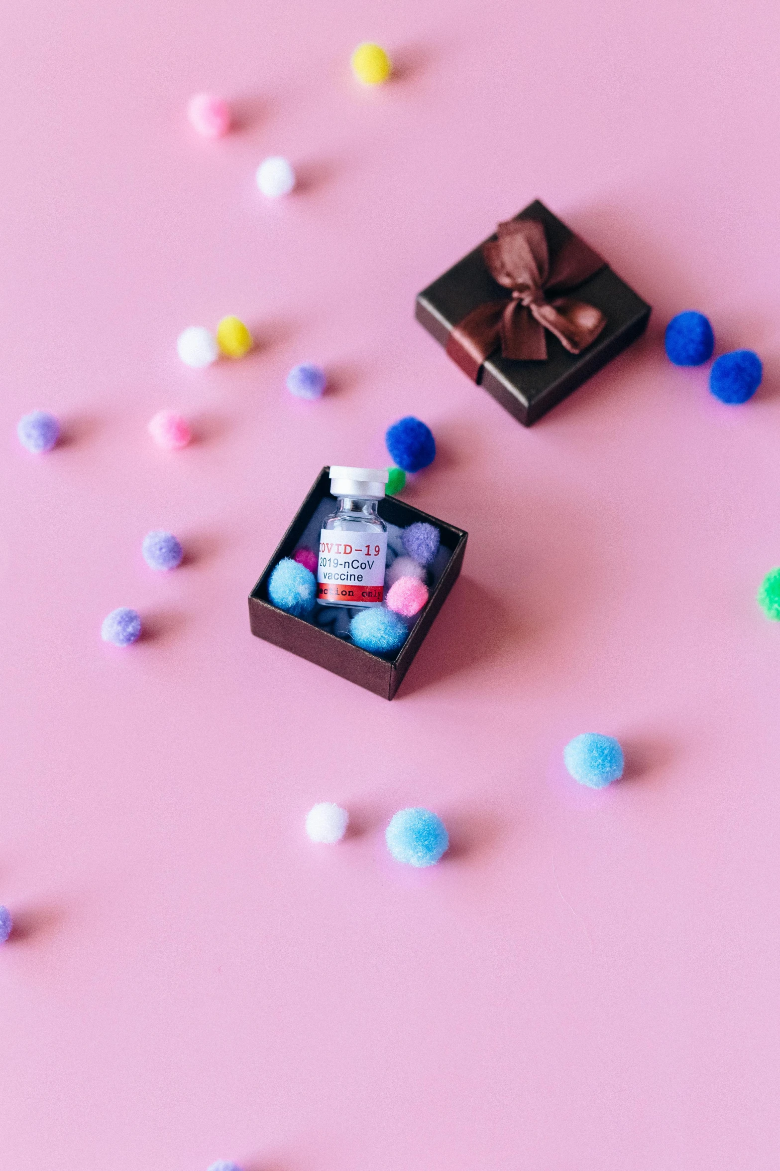 a bottle of boo boo boo boo boo boo boo boo boo boo boo boo boo boo boo boo boo boo boo boo boo boo boo boo boo, by Julia Pishtar, pexels contest winner, maximalism, miniature product photo, bubblegum, flatlay, soft vignette