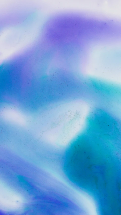 a man riding a surfboard on top of a wave, a microscopic photo, inspired by Agnes Lawrence Pelton, flickr, iridescent glass, ( ( abstract ) ), blue and purple vapor, pastel glaze