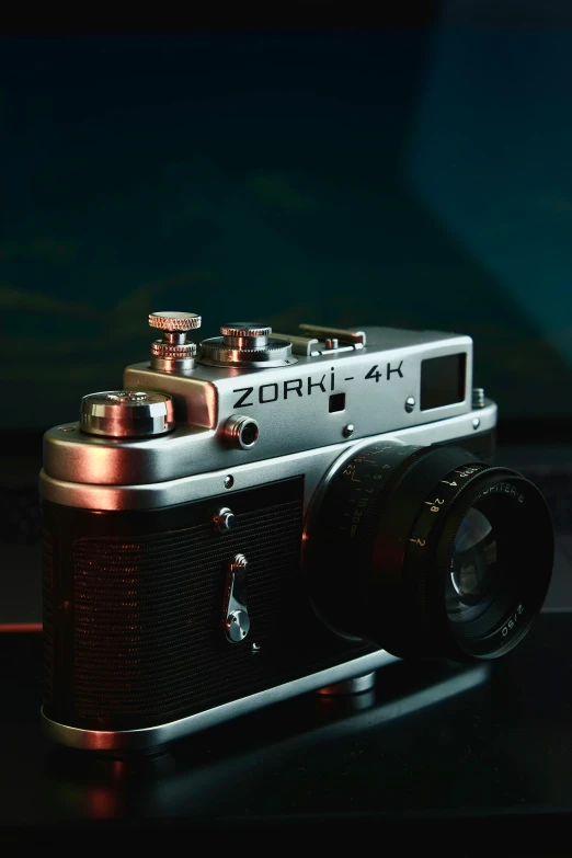 a close up of a camera on a table, by derek zabrocki, reddit, 8k restored and remastered, z'gok. 8 k hd resolution, instagram post, soft light 4k