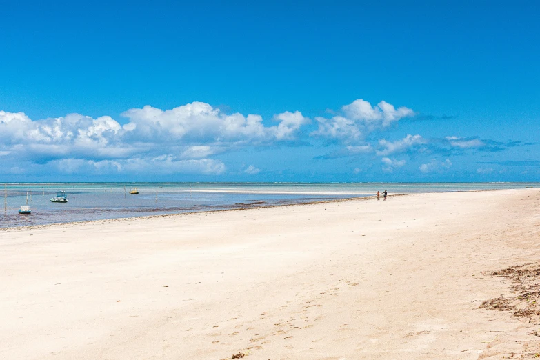 a group of people walking along a sandy beach, unmistakably kenyan, clear blue skies, whealan, sarenrae
