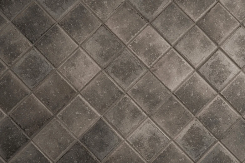 a black and white photo of a tiled floor, shutterstock, dark brown, 3 2 x 3 2, made of rubber, anthracite