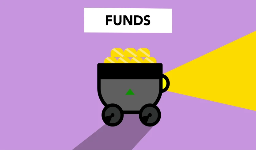 a pot filled with coins sitting on top of a table, icons, mine cart, turbines, money sign pupils