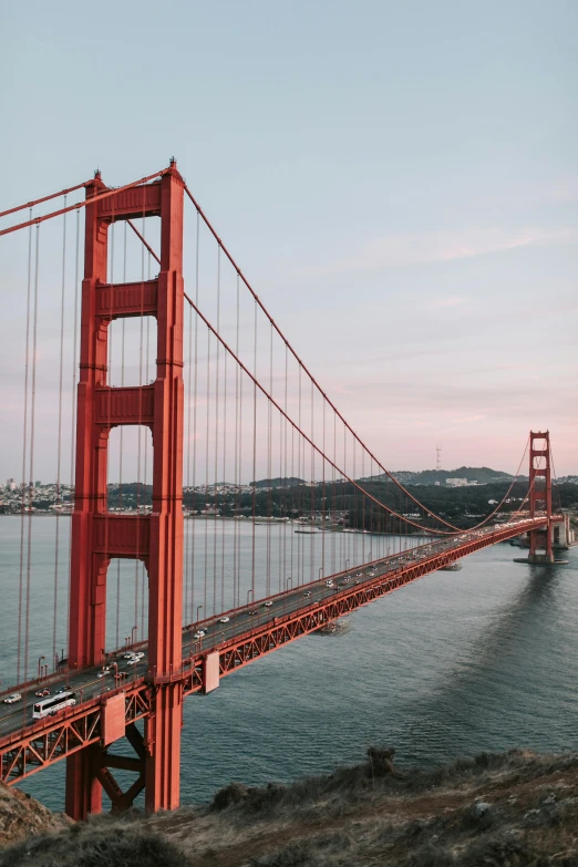 the golden gate bridge in san francisco, california, pexels contest winner, modernism, 🚿🗝📝