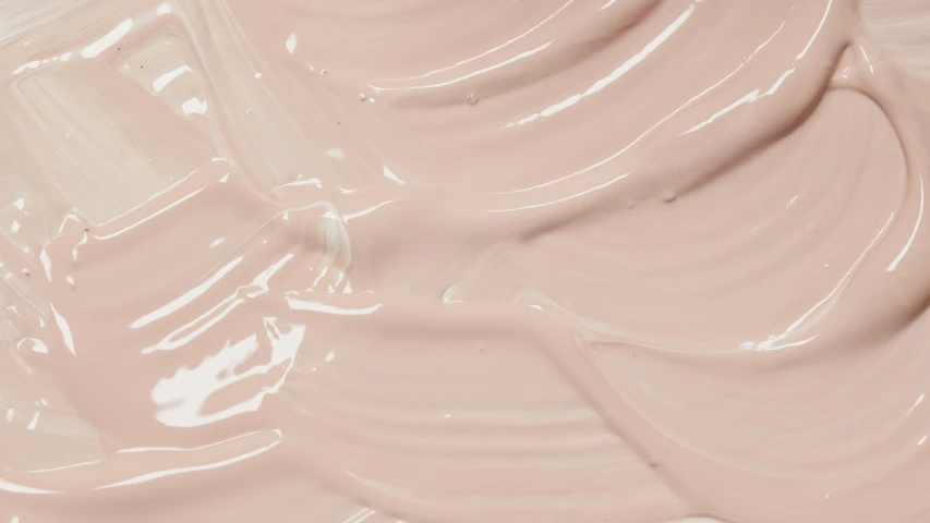 a close up of a cake with icing on it, perfect skin tones, liquid oilpaint, detailed product image, pastel pink