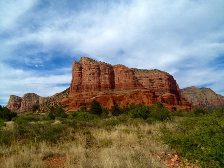 a scenic view of the red rocks of sedona, a photo, pexels contest winner, art nouveau, 2 5 6 x 2 5 6 pixels, brown, ziggurat, “ iron bark