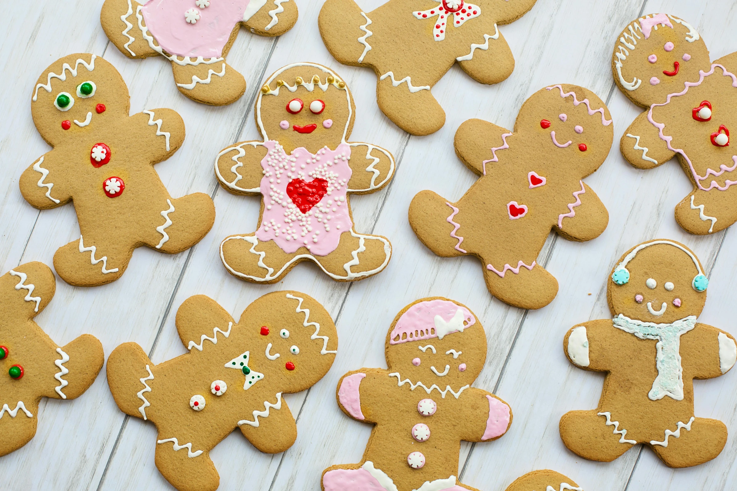 a table topped with lots of decorated gingerbreads, pexels, renaissance, thighs close up, profile image, product shot, fully frontal view