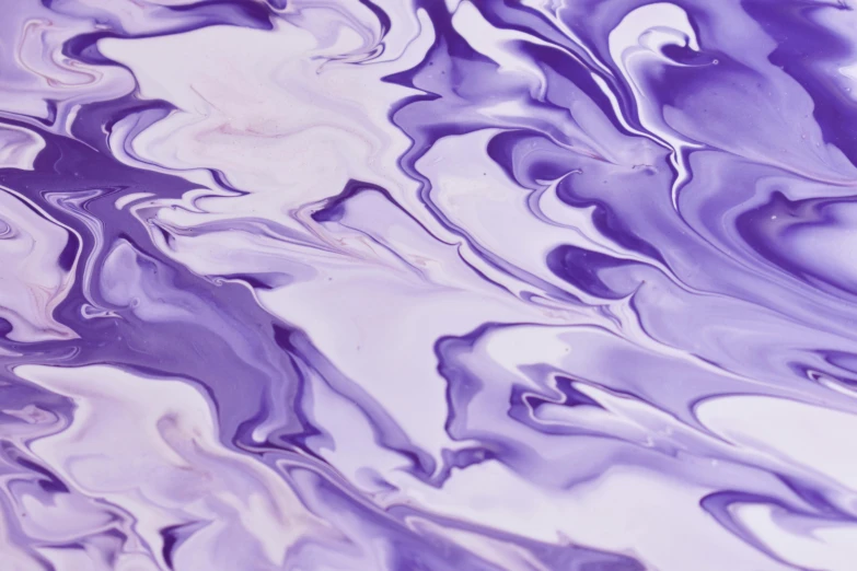a close up of a purple and white marbled surface, inspired by Ursula Edgcumbe, trending on pexels, liquid sculpture, purple ribbons, second colours - purple, purple