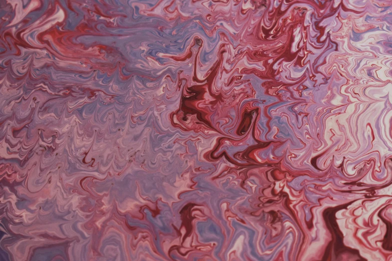 a close up of a painting on a wall, inspired by Julian Schnabel, pexels contest winner, metaphysical painting, red liquid, purple liquid, marbled, apotheosis