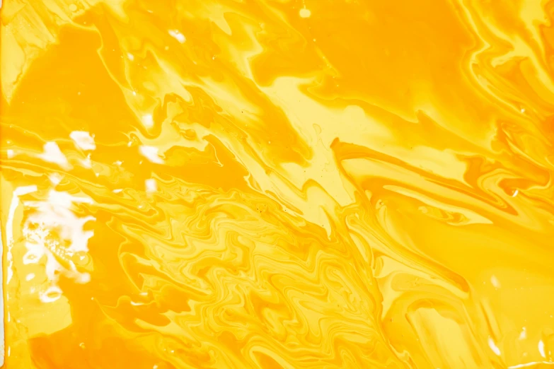 a close up of a yellow liquid substance, inspired by Christo, unsplash, melted cheddar, manuka, detailed product image, full dynamic colour