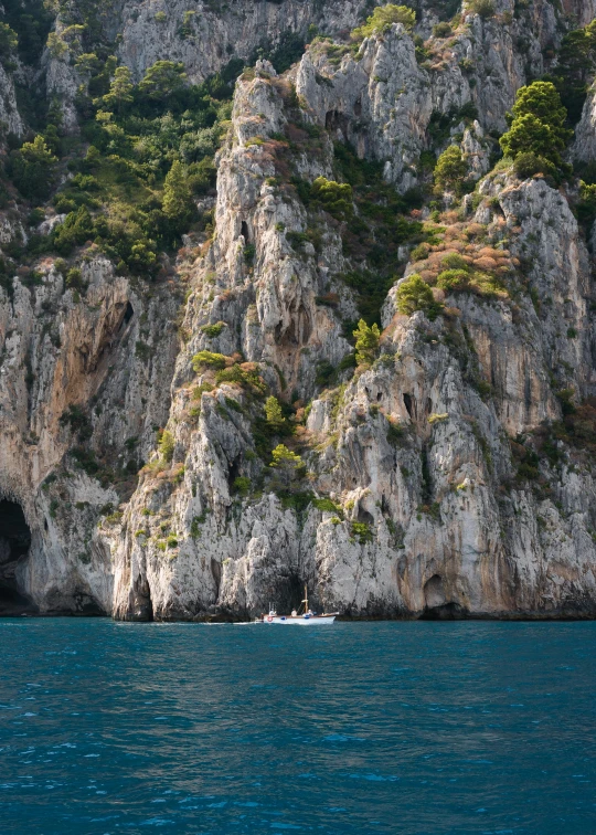 a cave in the middle of a body of water, renaissance, capri coast, slide show, less detailing, no crop