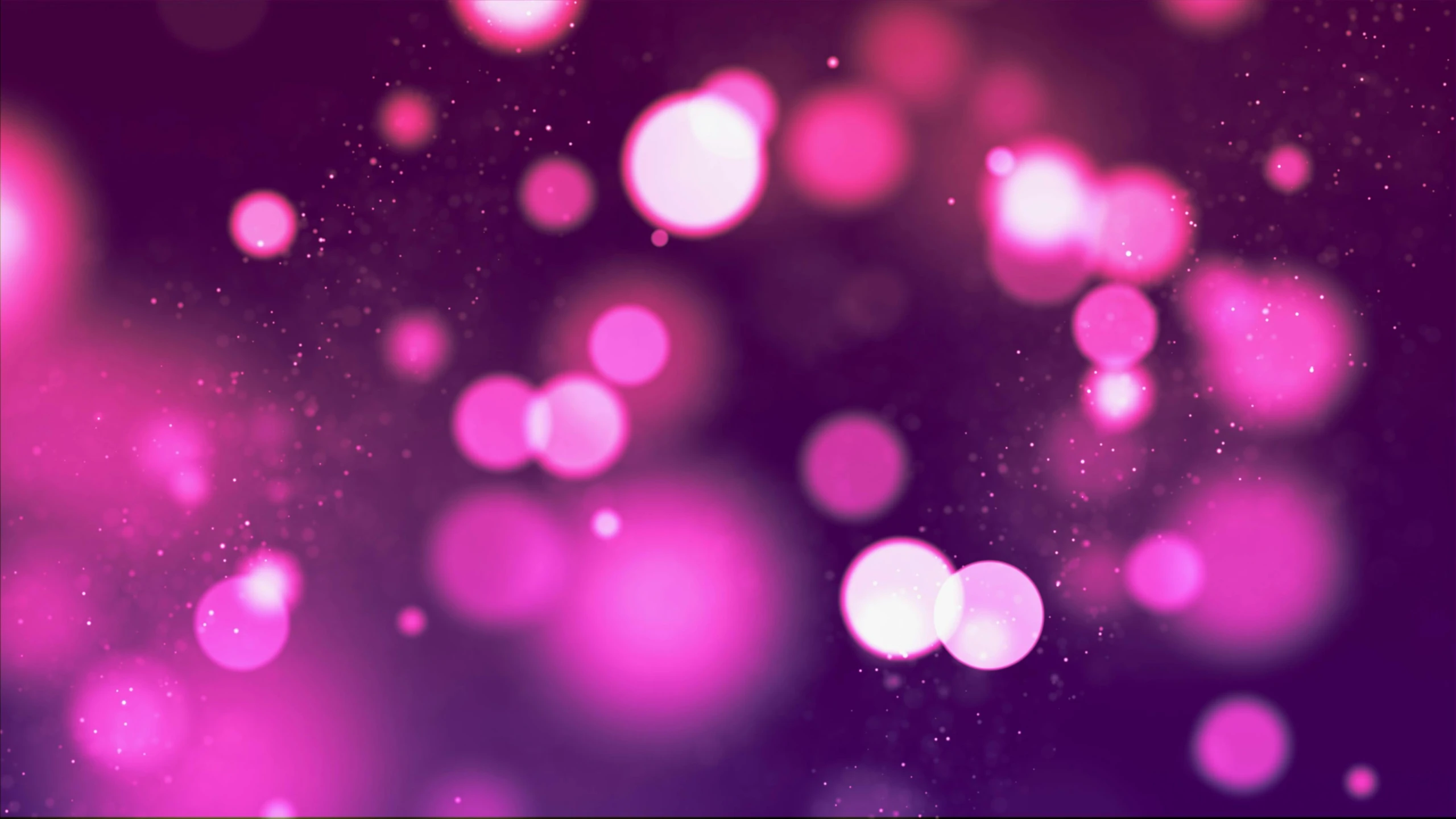 a bunch of pink bubbles floating in the air, deviantart, digital art, purple ambient light, glitter gif, bokeh. i, illustration »