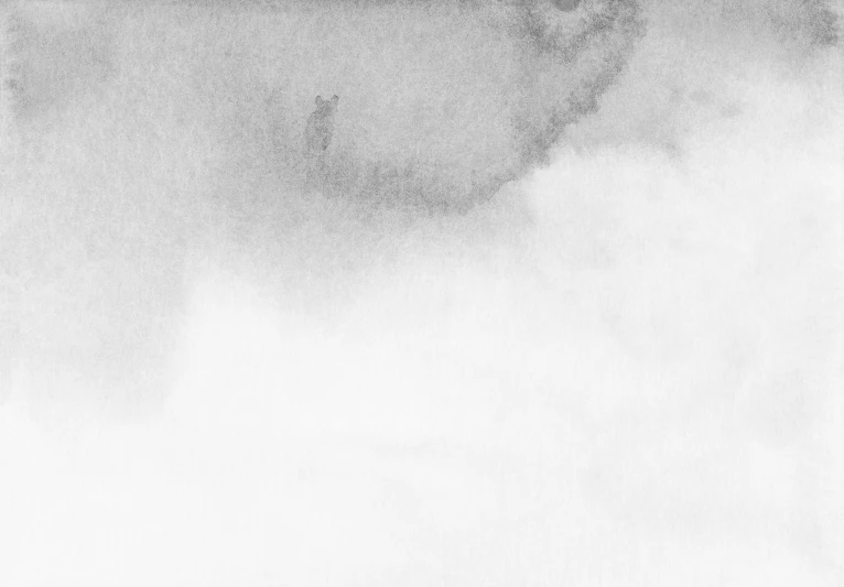 a man riding a snowboard down a snow covered slope, an album cover, inspired by Stephen Gammell, pexels, conceptual art, abstract charcoal sketch, background image, fog. by greg rutkowski, minimalist abstract art