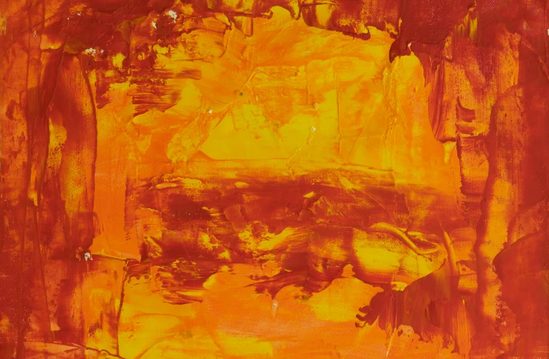 a painting of a man sitting on a bench, by John Hoyland, pexels, abstract expressionism, yellow-orange, hermann nitsch, 144x144 canvas, abstract painting fabric texture