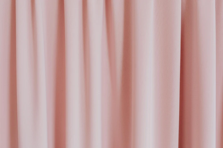 a close up view of a pink curtain, pastel pink skin tone, smooth streamline, muted colour, medium-shot