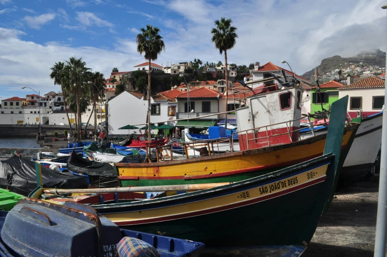 a group of boats that are sitting in the water, by Tom Wänerstrand, pexels contest winner, square, vallejo, colorfull, profile image