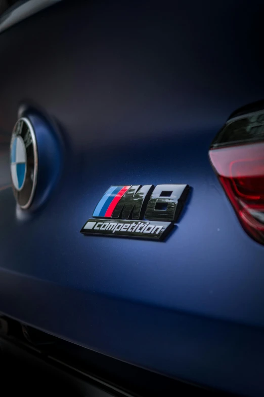 the rear end of a blue bmw car, inspired by An Gyeon, pexels contest winner, eight eight eight, die - cut sticker, f18, camaraderie