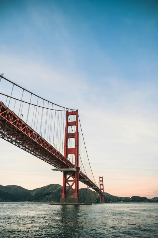 the golden gate bridge in san francisco, california, pexels contest winner, modernism, 2 5 6 x 2 5 6 pixels, 🚿🗝📝