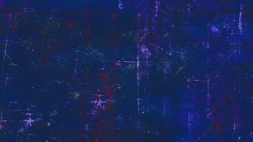 a blue and purple painting on a wall, an album cover, inspired by Richter, pexels, abstract art, seamless game texture, dark blue and red, distressed, ( ( dark skin ) )