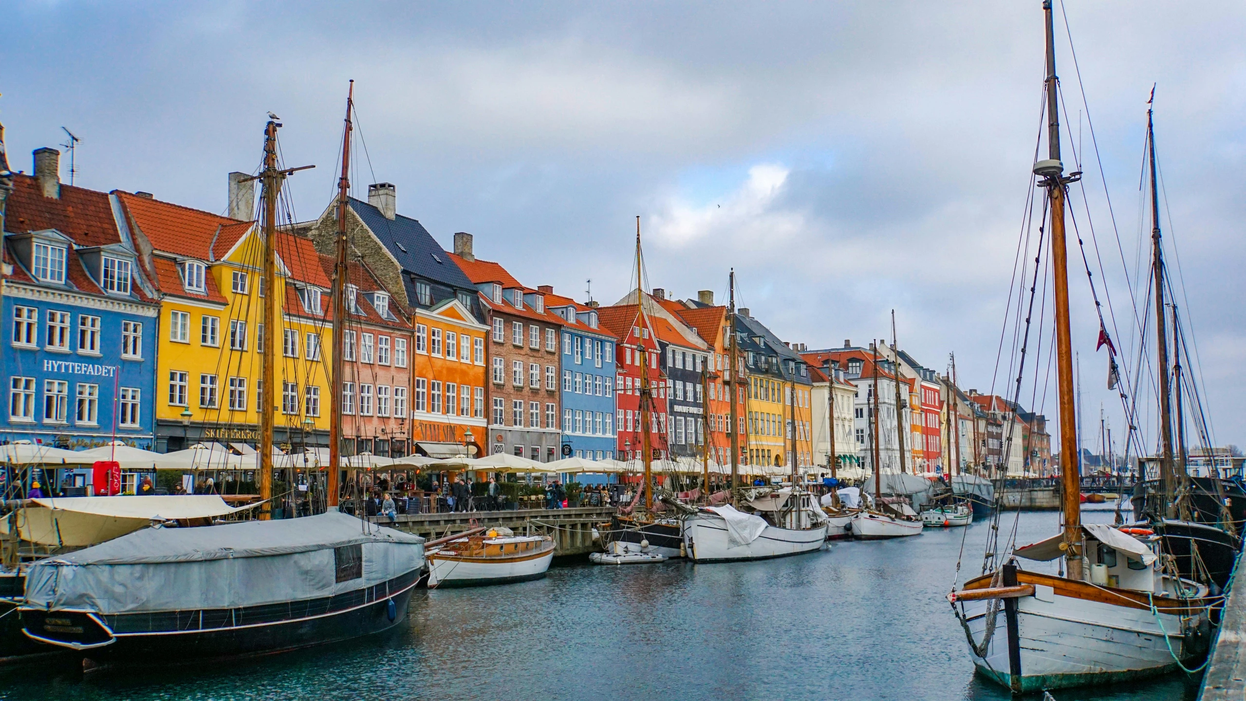 a harbor filled with lots of boats next to tall buildings, pexels contest winner, baroque, denmark, colorful”, 🦩🪐🐞👩🏻🦳, square