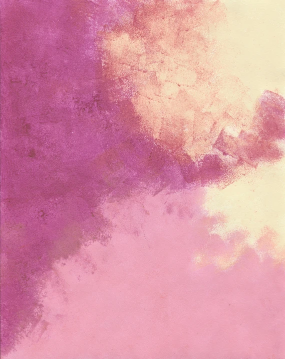 a painting of a plane flying through a cloudy sky, inspired by Julian Schnabel, unsplash, color field, raspberry banana color, ( ( abstract ) ), iphone wallpaper, pink and gold color scheme