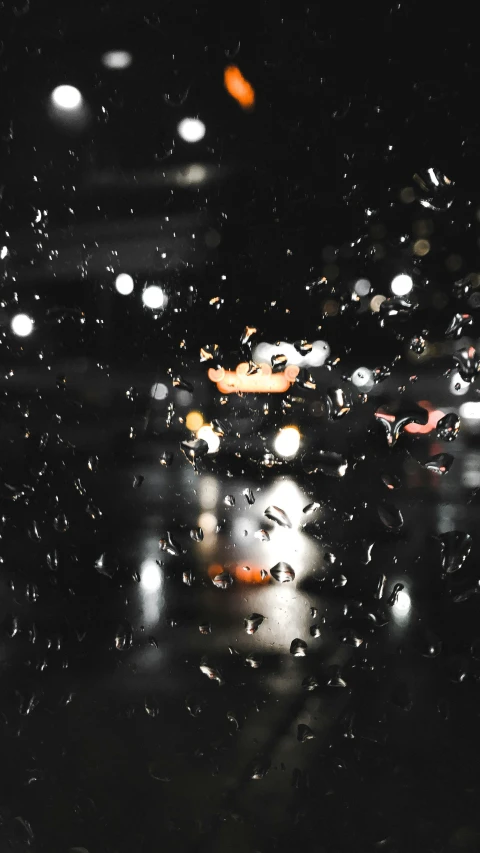a bunch of cars that are sitting in the rain, an album cover, unsplash contest winner, street lights water refraction, 15081959 21121991 01012000 4k, moonlight snowing, pixel rain