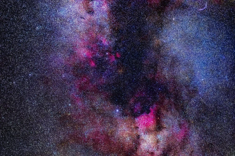 an image of the center of the milky, a portrait, red and purple nebula, milkyway, instagram photo, a cosmic canada goose