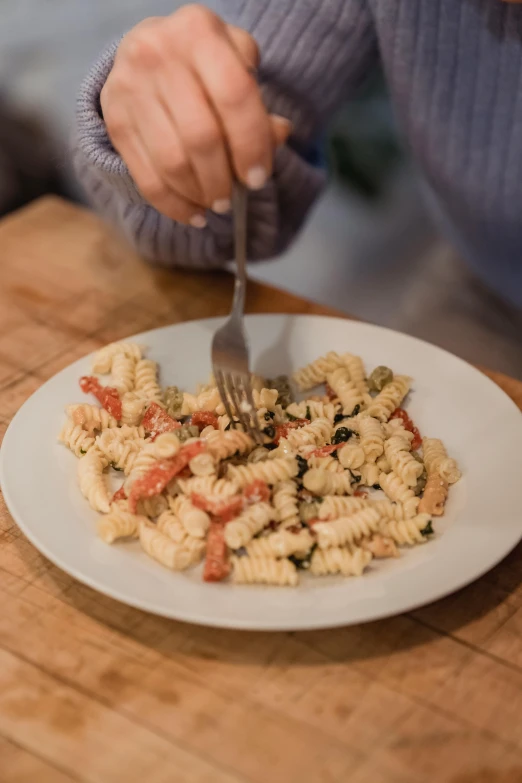 a close up of a plate of food on a table, eats pasta all the time, jen atkin, 8l, indoor picture