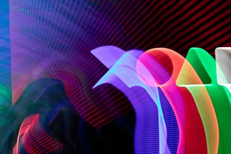 a close up of a person holding a cell phone, a raytraced image, by Jan Rustem, kinetic art, colourful light, curved lines, photograph of three ravers, taken with a canon dslr camera