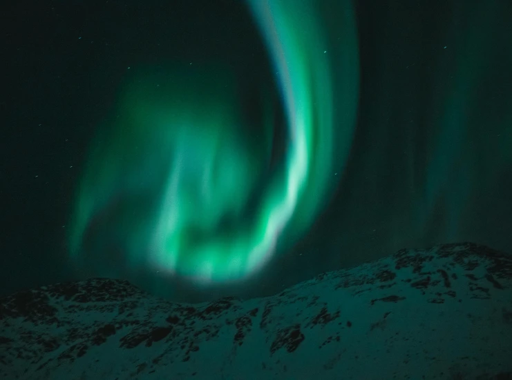 the aurora bore lights up the night sky, an album cover, pexels contest winner, symbolism, nordic crown, bright glowing veins, green light, glowing oil