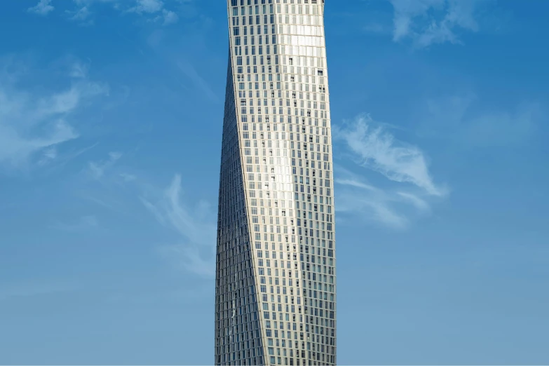 a tall building with a clock on top of it, inspired by Zha Shibiao, pexels contest winner, dubai, sunny day, exterior photography, sharply shaped