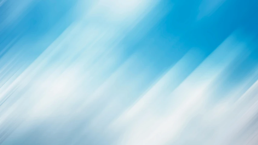 a blurry photo of a blue sky with clouds, by Carey Morris, unsplash, lyrical abstraction, diagonal strokes, smooth vector lines, on a white background, cyan dimensional light