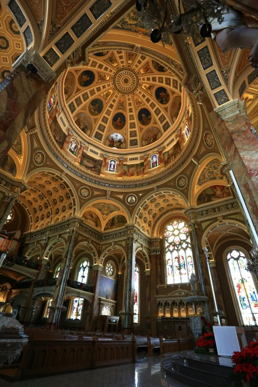 the inside of a church with stained glass windows, inspired by Christopher Wren, baroque, interior of a marble dome, intricate scrollwork, 2 5 6 x 2 5 6 pixels, inspiring gothic architecture