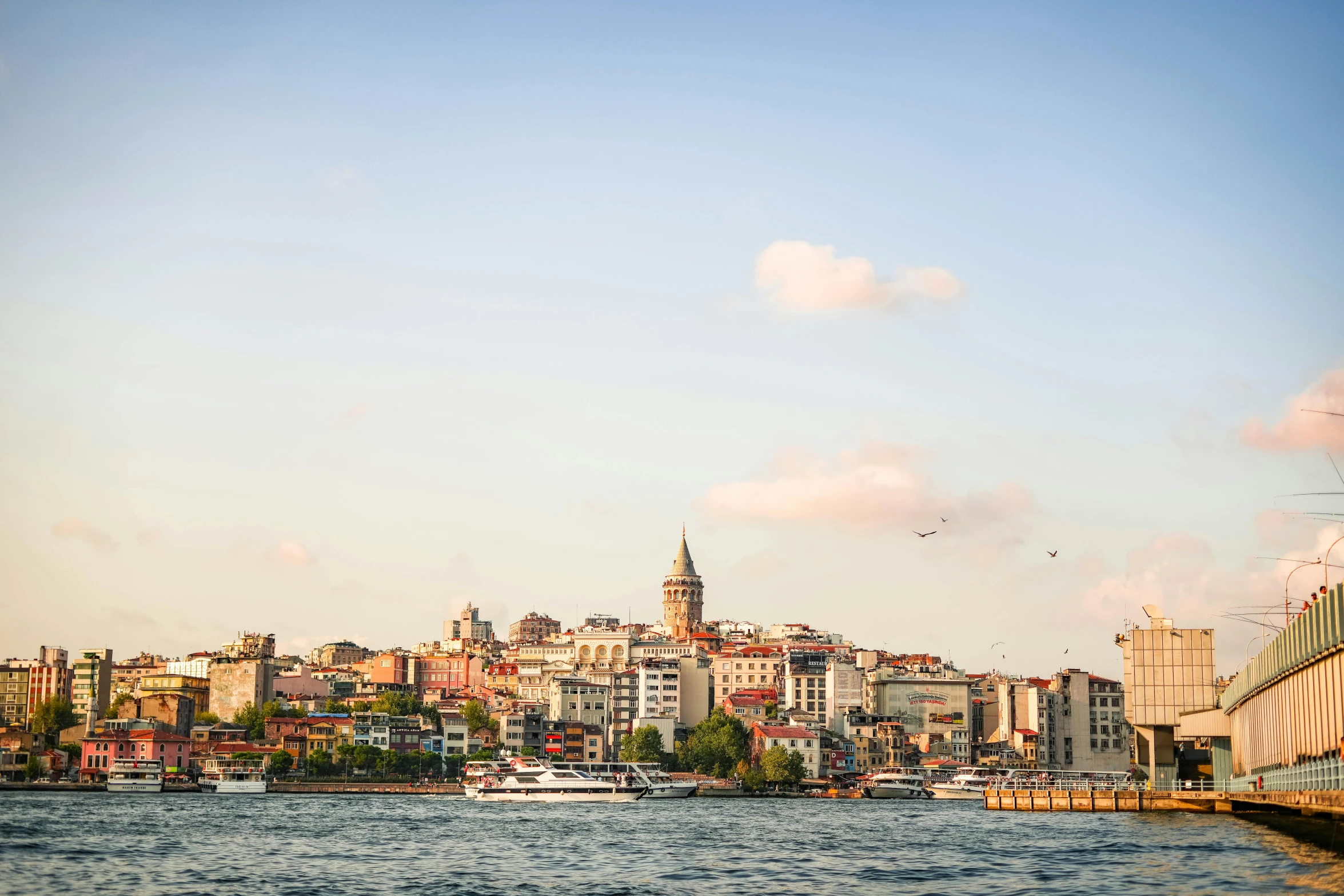 a large body of water with a city in the background, pexels contest winner, hurufiyya, turkey, slide show, essence, 256x256