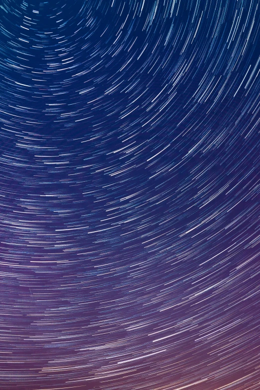 a long exposure of star trails in the sky, a microscopic photo, by David Donaldson, pexels contest winner, dynamic closeup, ilustration, high resolution image, stars and moons in the sky