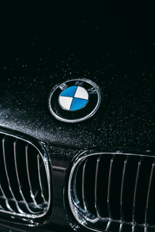 a close up of a bmw logo on a car, unsplash, 15081959 21121991 01012000 4k