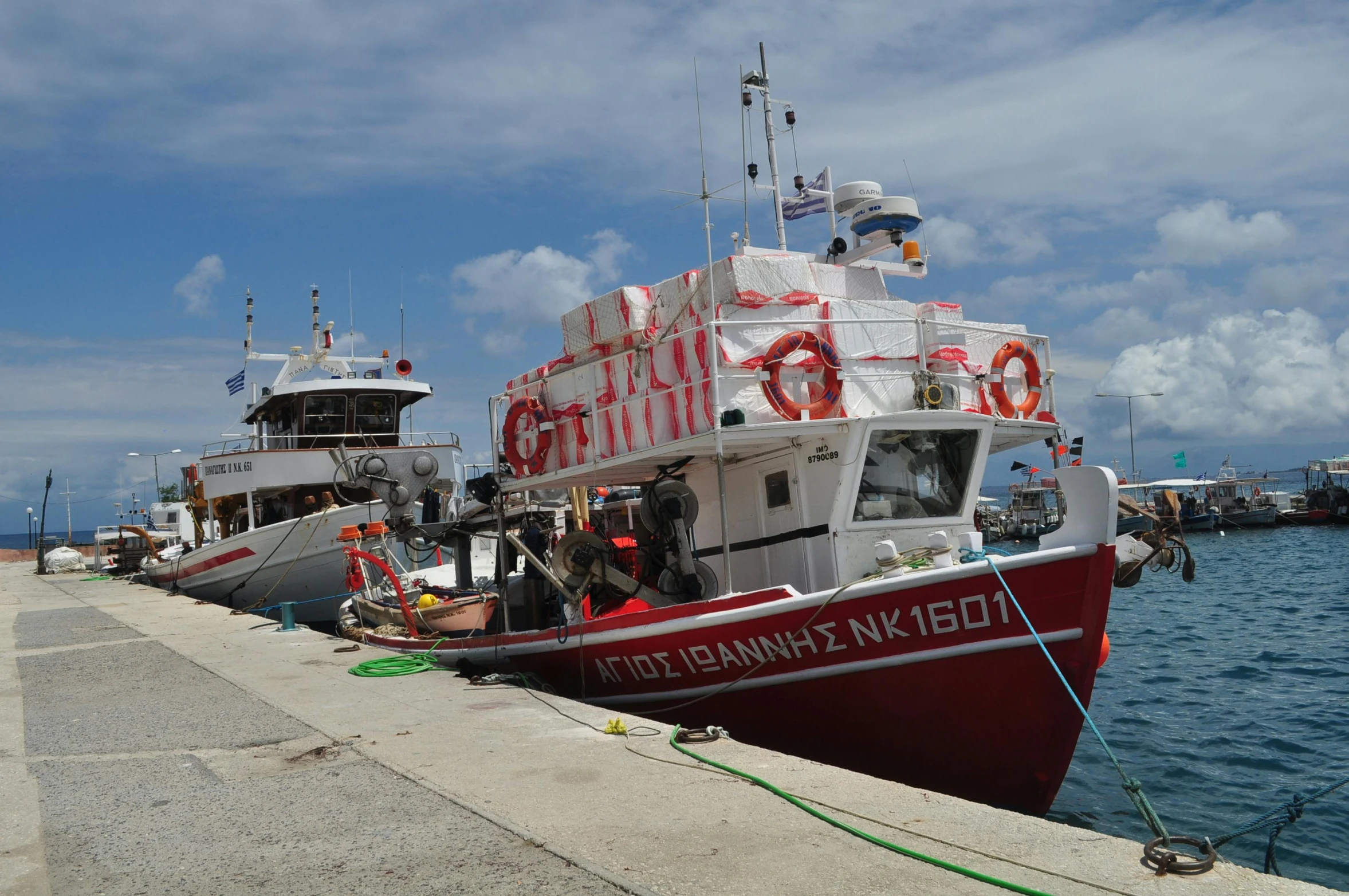 a couple of boats that are sitting in the water, square, theophanes, profile image, emergency countermeasures