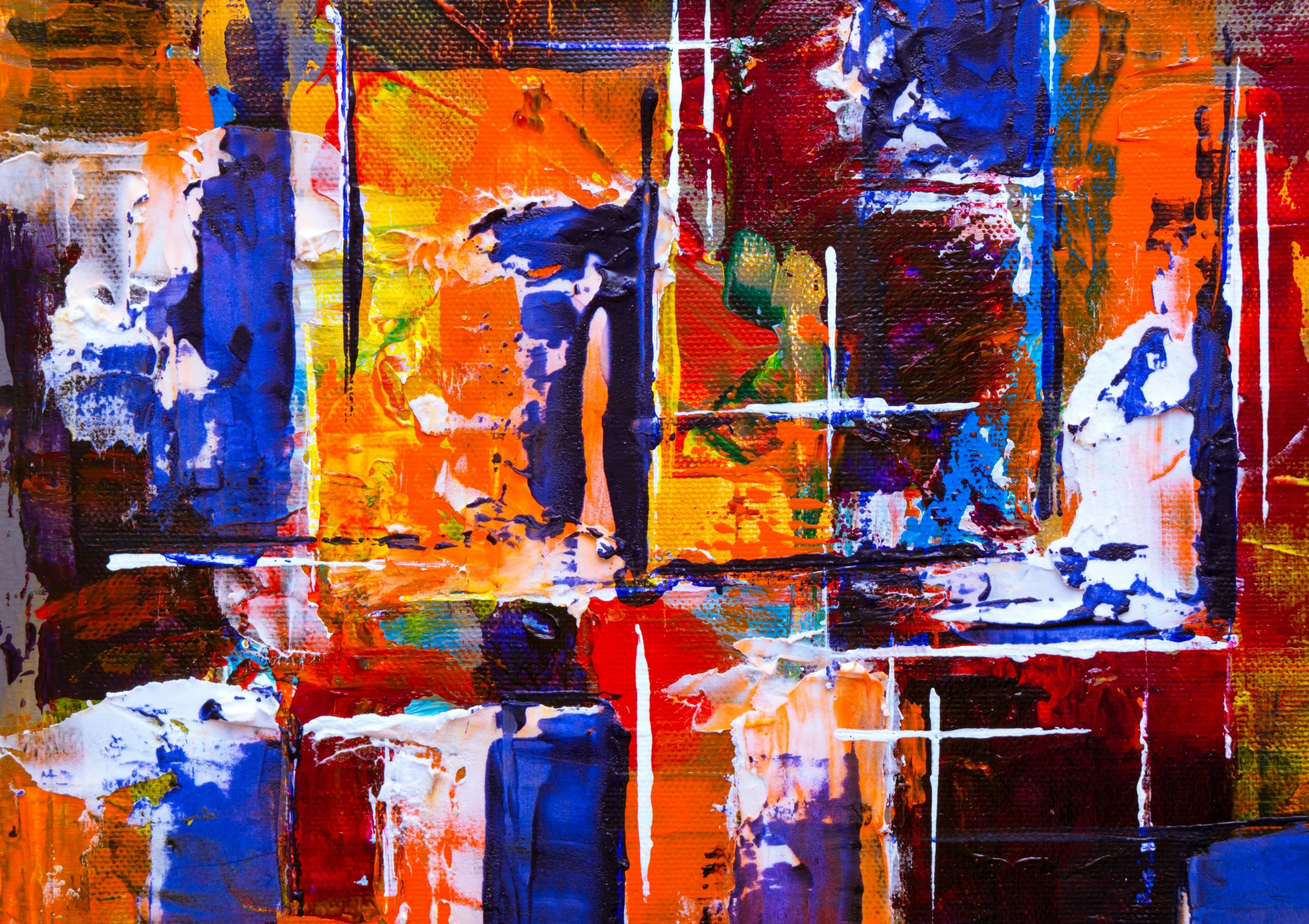 a painting of an abstract cityscape, an abstract painting, pexels, abstract expressionism, rich colours, 144x144 canvas, ntricate oil painting, artwork