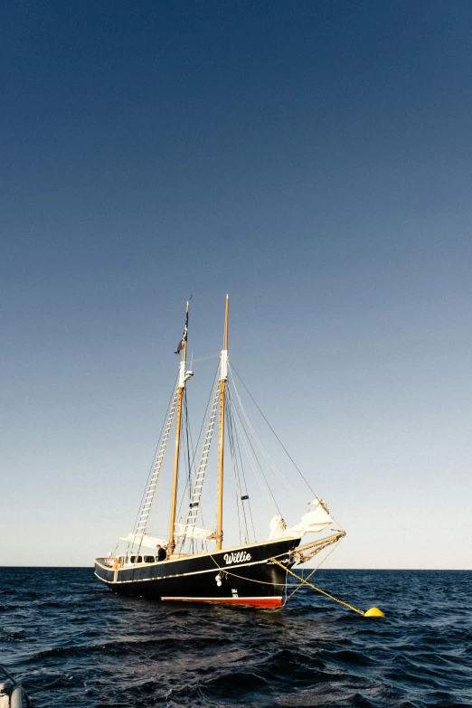 a large boat floating on top of a body of water, a portrait, marbella, july 2 0 1 1, explorer, three masts