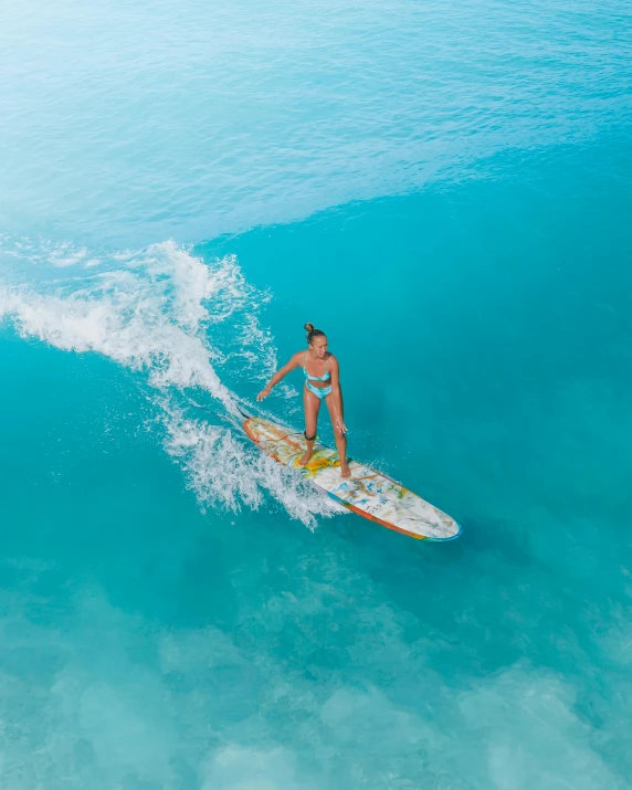 a woman riding a wave on top of a surfboard, flatlay, thumbnail, varadero beach, inside an epic