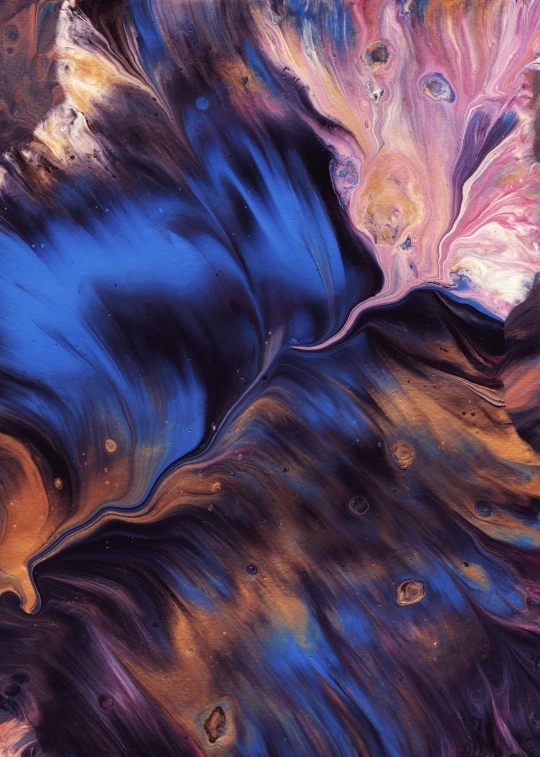 a close up of a painting of a horse, trending on unsplash, abstract art, chaotic swirling ferrofluids, planetary landscape, ilustration, digital art - n 9