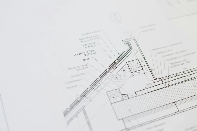 a close up of a drawing of a building, a detailed drawing, unsplash, technical document, roof background, product design, detailed information