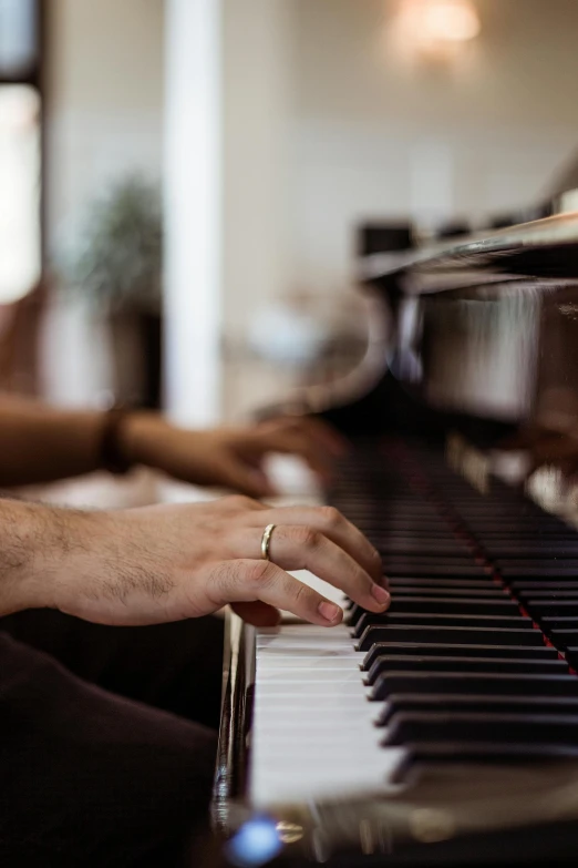 a close up of a person playing a piano, by Daniel Seghers, pexels contest winner, instagram story, 15081959 21121991 01012000 4k, australian, a photo of a man