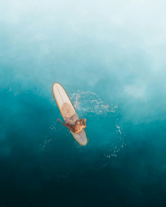 a man riding a surfboard on top of a wave, by Emma Andijewska, unsplash contest winner, renaissance, soft lighting from above, female floating, 15081959 21121991 01012000 4k, thumbnail