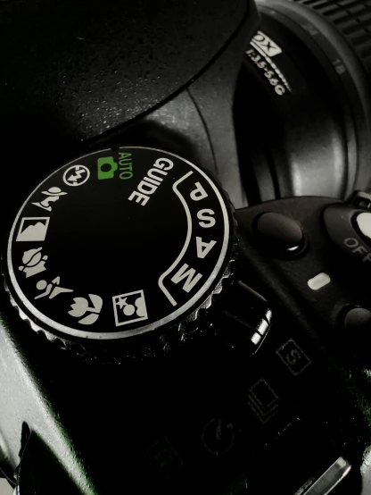 a black and white photo of a camera, by Greg Rutkowski, unsplash, dials, wide angle lens glow in the dark, pictogram, macro up view metallic