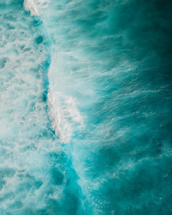 a person riding a surfboard on a wave in the ocean, bottom of the ocean, from above, profile image, looking sad