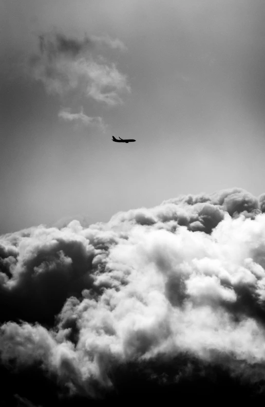 a black and white photo of an airplane in the sky, inspired by Max Dupain, ..', 27