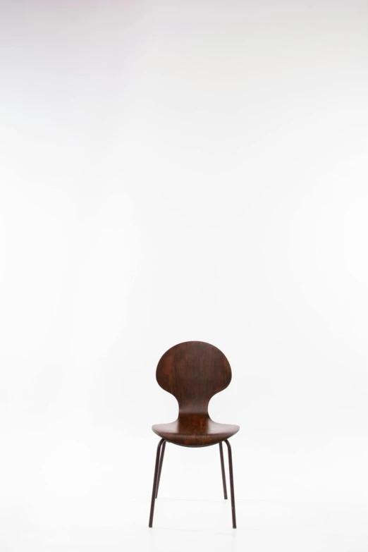 a wooden chair sitting on top of a white floor, by Jesper Myrfors, beetles, brown:-2, rare, 2 5 6 x 2 5 6