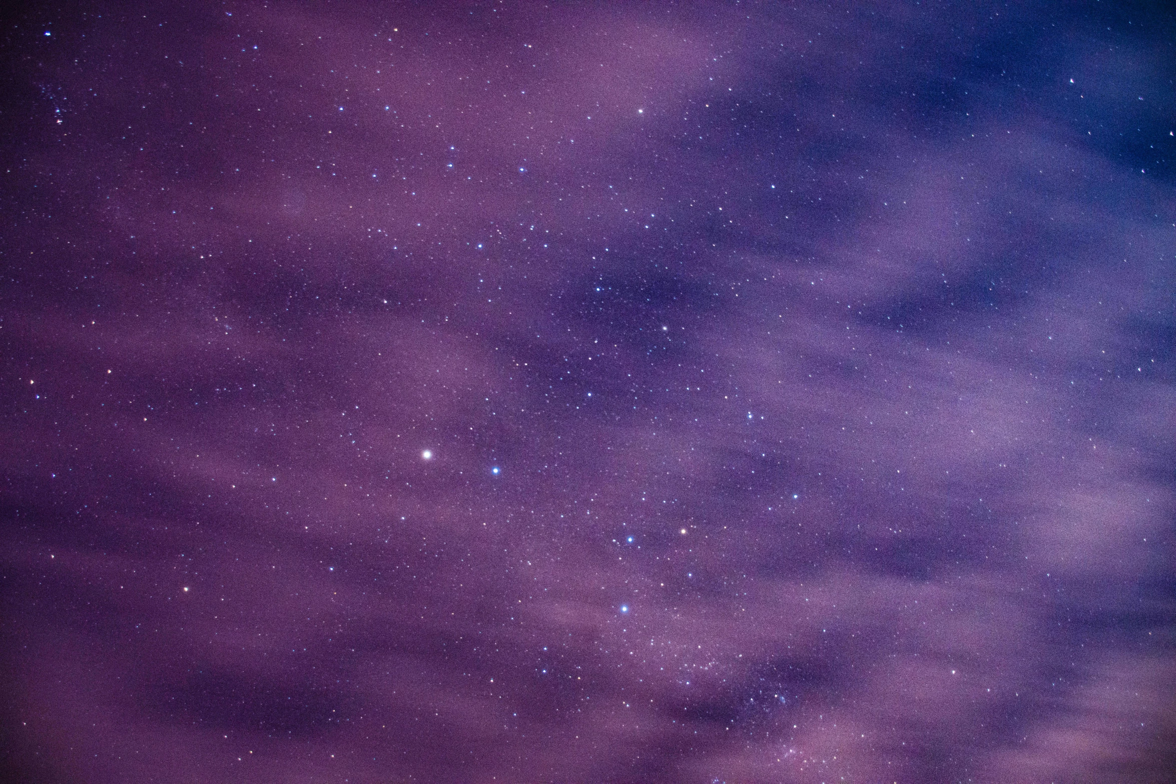 a night sky filled with lots of stars, a microscopic photo, pexels, second colours - purple, major arcana sky, iphone background, cloud nebula