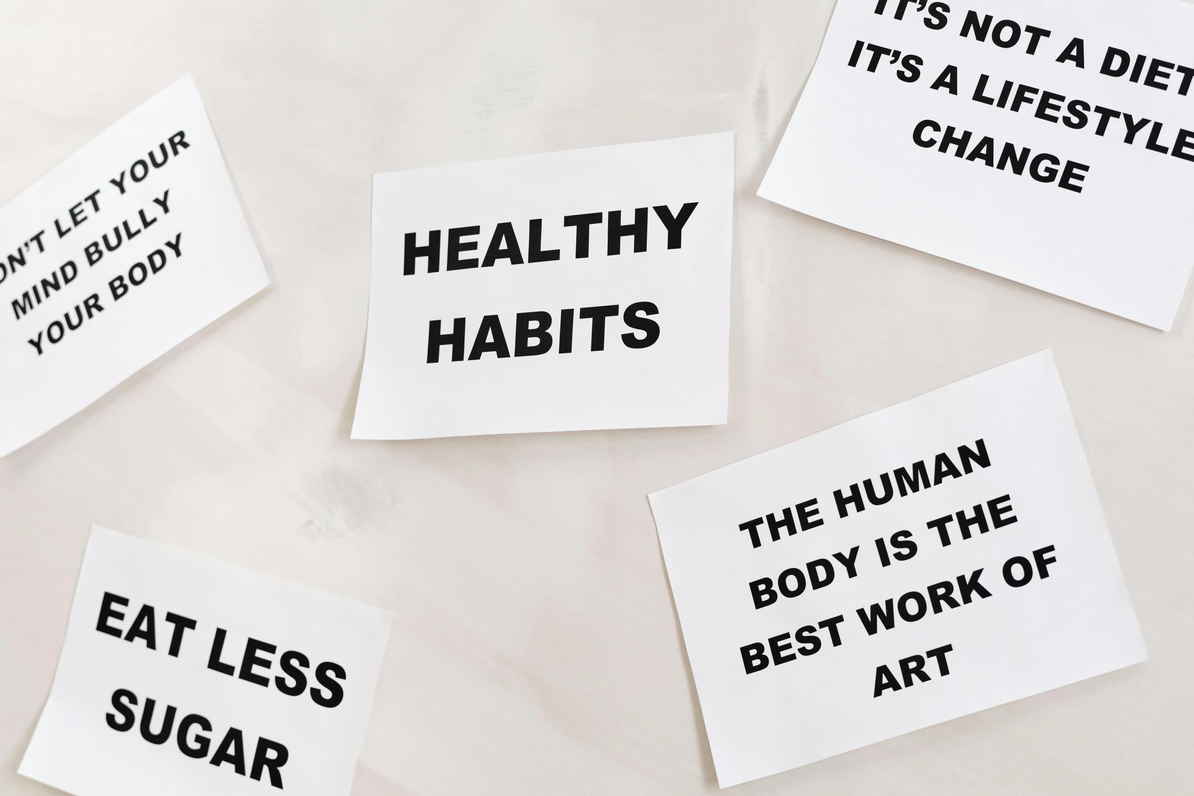 a group of stickers that say it's not a diet, it's a lifestyle, it's a lifestyle, it ', a black and white photo, by Nina Hamnett, trending on pexels, hypermodernism, bjarke ingels, rebirth rituals, health bar hud, magazine scraps