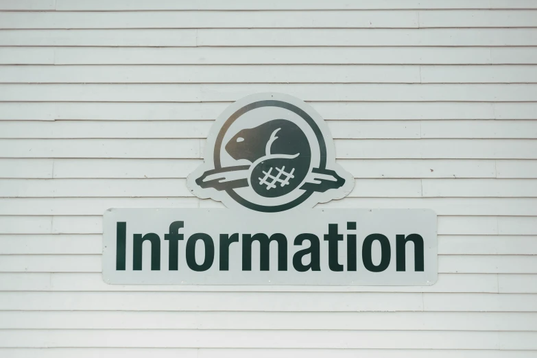 a close up of a sign on a building, an illustration of, art informel, infographics. logo, mammals, illustration »